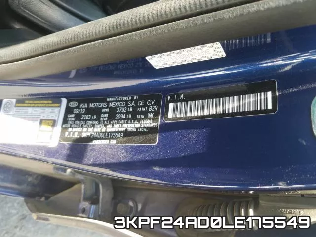 3KPF24AD0LE175549 фото 2