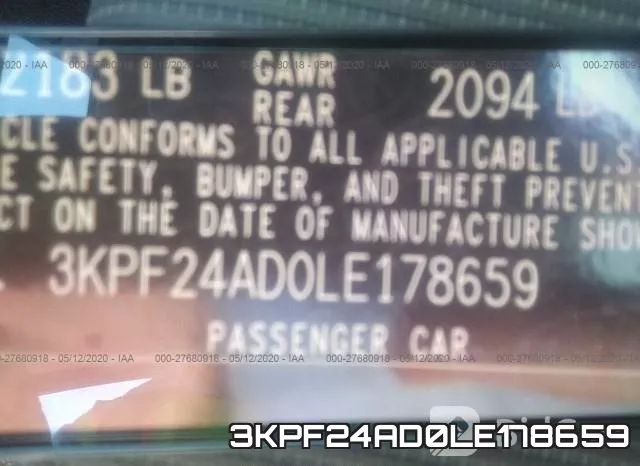 3KPF24AD0LE178659 фото 10