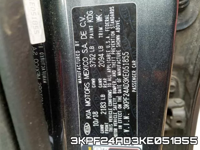 3KPF24AD3KE051855 фото 2