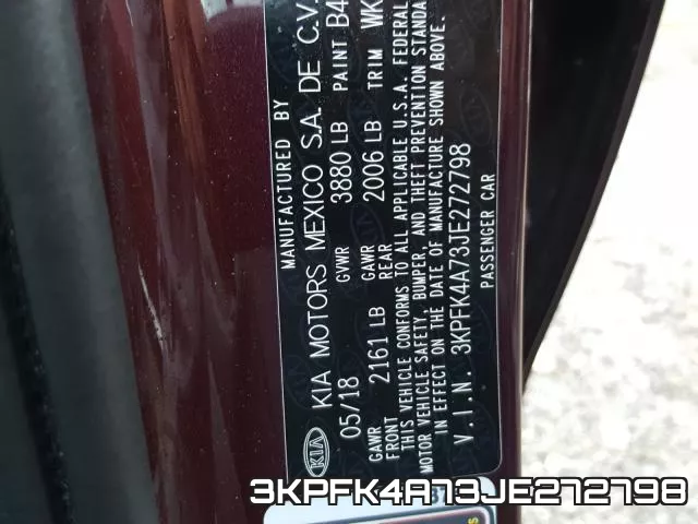 3KPFK4A73JE272798 фото 2