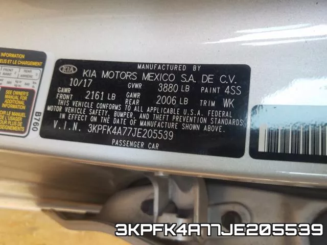 3KPFK4A77JE205539 фото 2