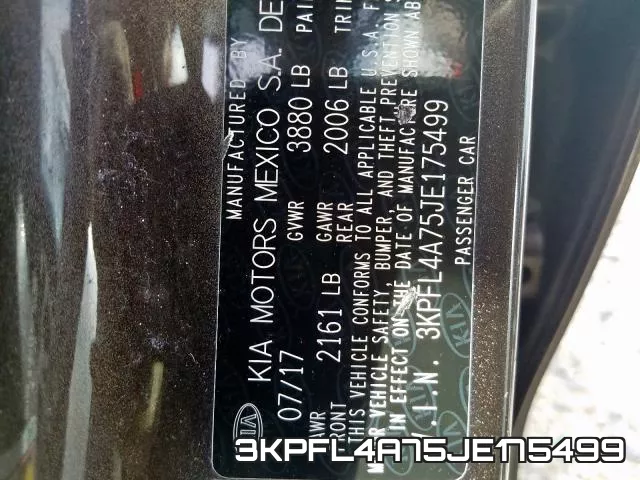 3KPFL4A75JE175499 фото 2