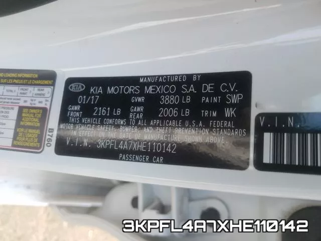 3KPFL4A7XHE110142 фото 2