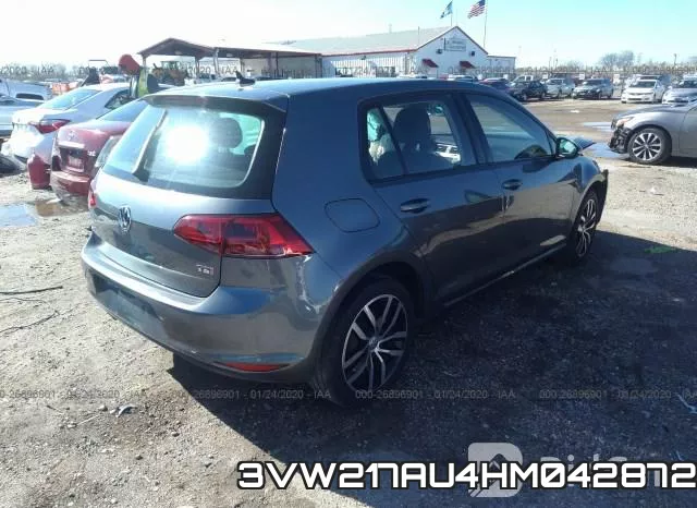 3VW217AU4HM042872 фото 5