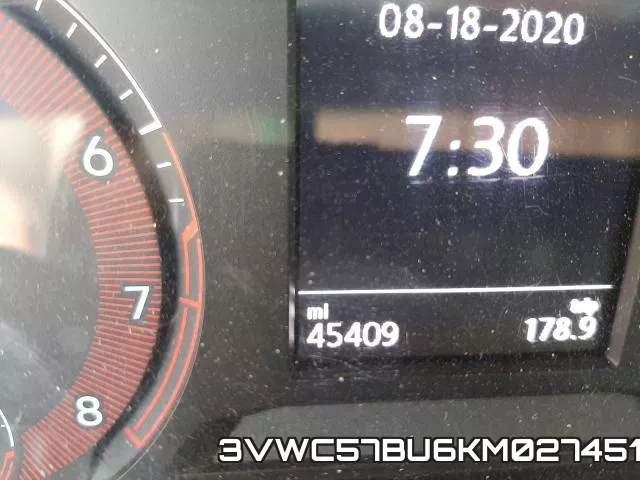 3VWC57BU6KM027451 фото 9