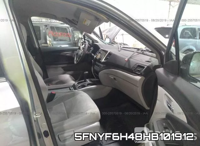 5FNYF6H48HB101912 фото 6