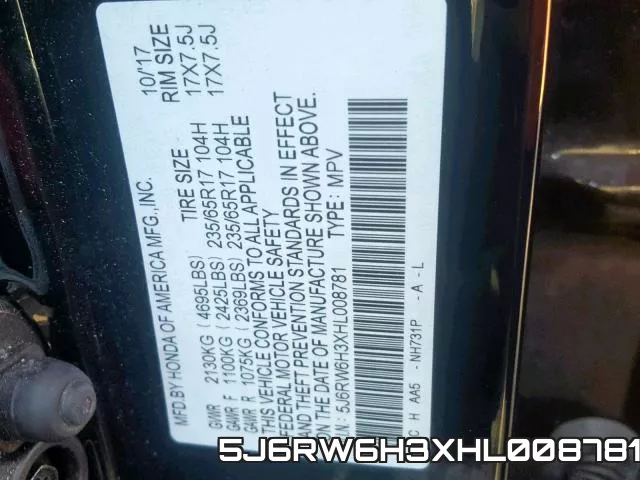 5J6RW6H3XHL008781 фото 2