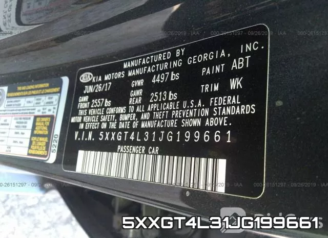 5XXGT4L31JG199661 фото 10