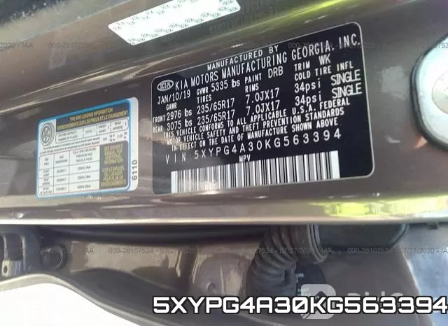 5XYPG4A30KG563394 фото 10