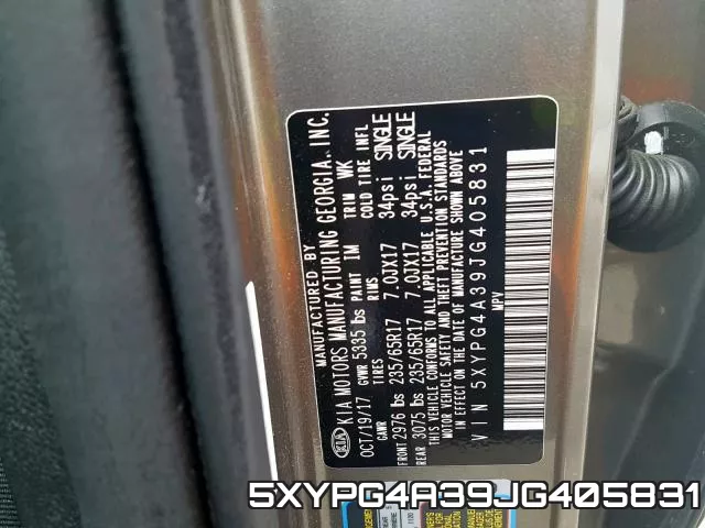 5XYPG4A39JG405831 фото 2