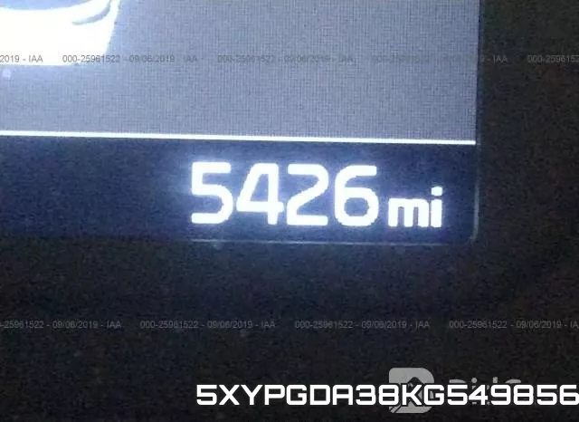 5XYPGDA38KG549856 фото 8