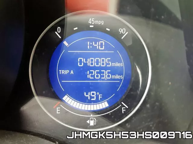 JHMGK5H53HS009716 фото 9