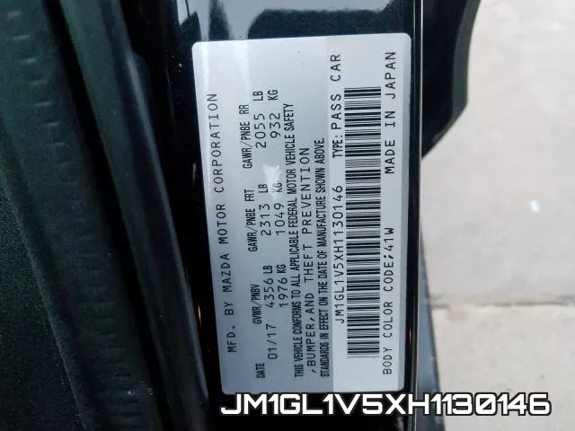 JM1GL1V5XH1130146 фото 2