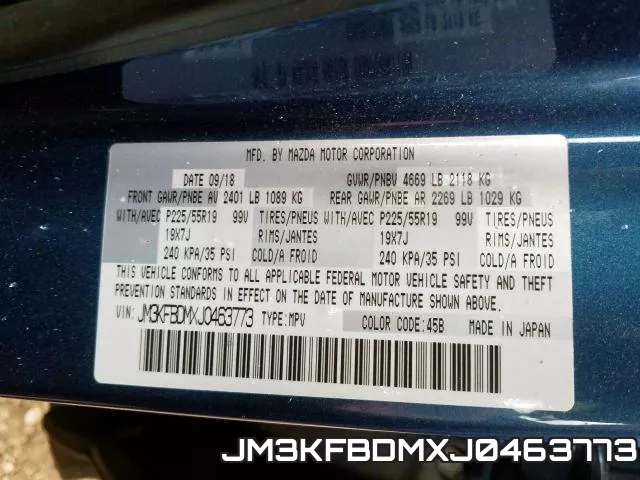 JM3KFBDMXJ0463773 фото 2