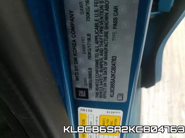 KL8CB6SA2KC804763 фото 2