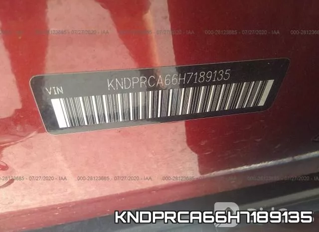 KNDPRCA66H7189135 фото 10