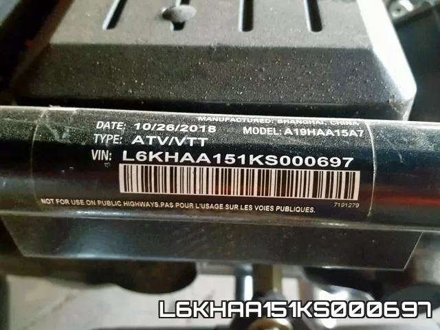 L6KHAA151KS000697 фото 2