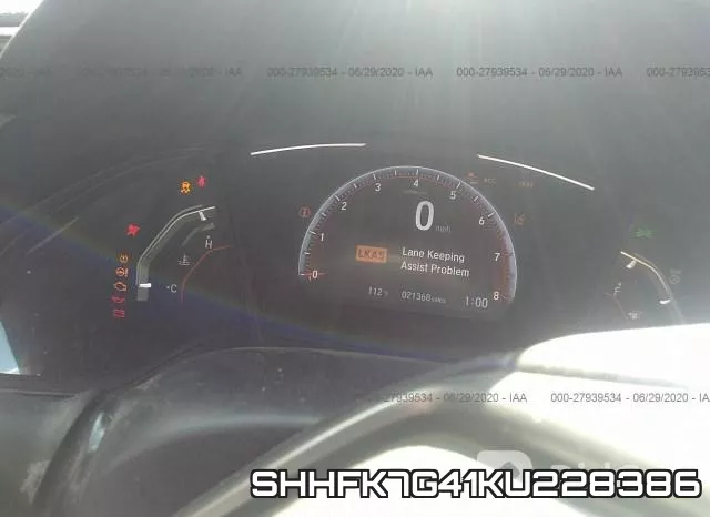 SHHFK7G41KU228386 фото 8