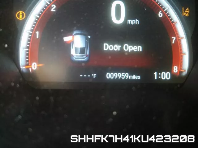 SHHFK7H41KU423208 фото 9