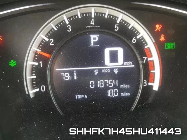 SHHFK7H45HU411443 фото 9