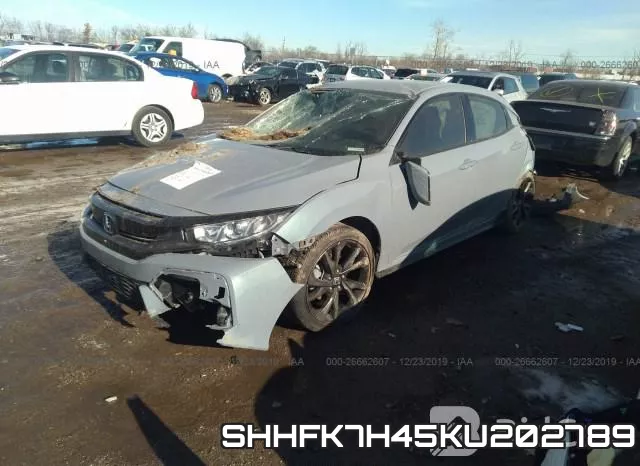 SHHFK7H45KU202789 фото 3