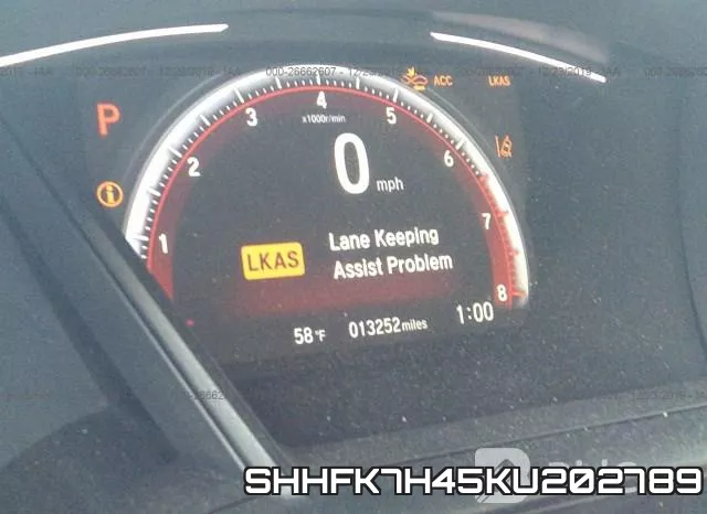 SHHFK7H45KU202789 фото 8