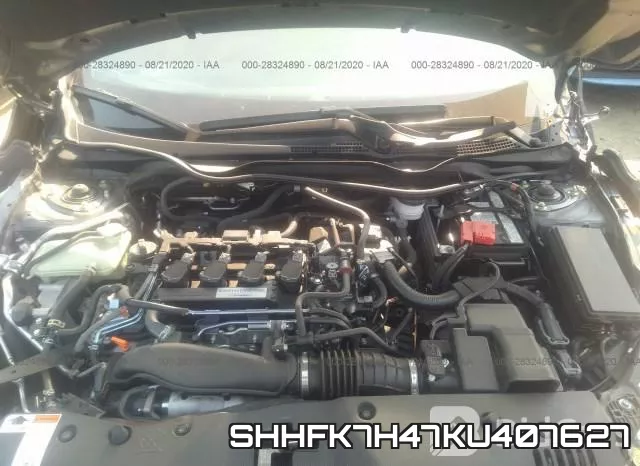 SHHFK7H47KU407627 фото 2