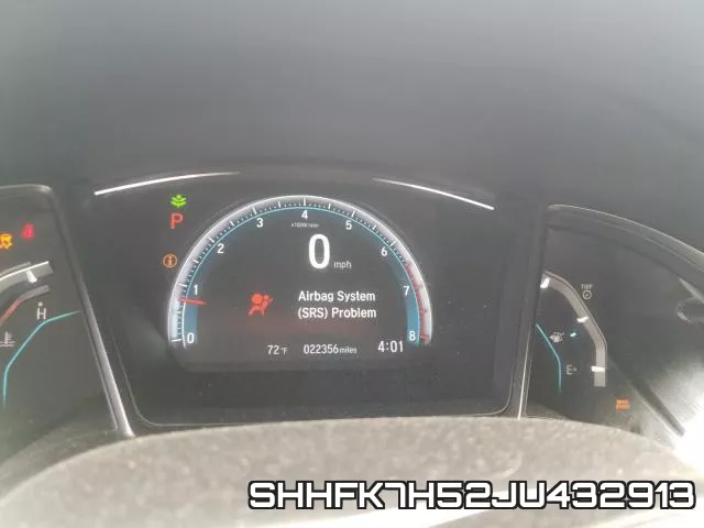SHHFK7H52JU432913 фото 9