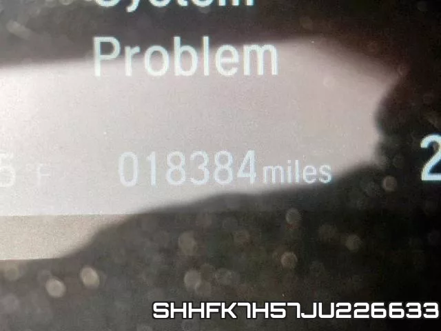 SHHFK7H57JU226633 фото 9