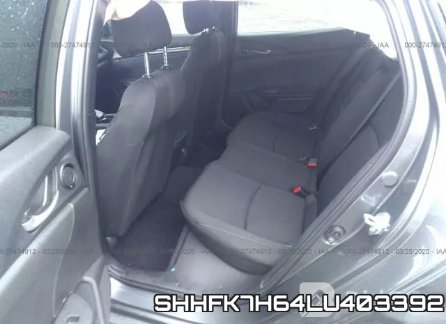 SHHFK7H64LU403392 фото 9