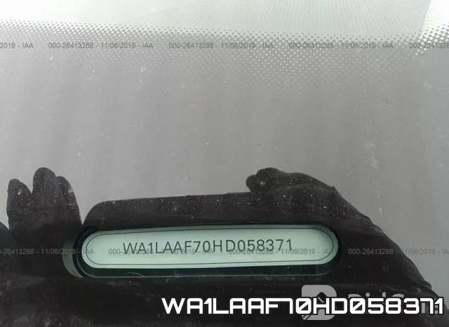 WA1LAAF70HD058371 фото 10