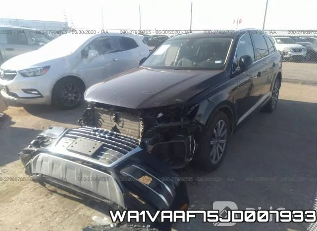 WA1VAAF75JD007933 фото 3
