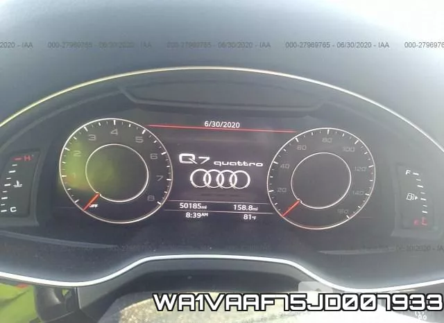 WA1VAAF75JD007933 фото 8