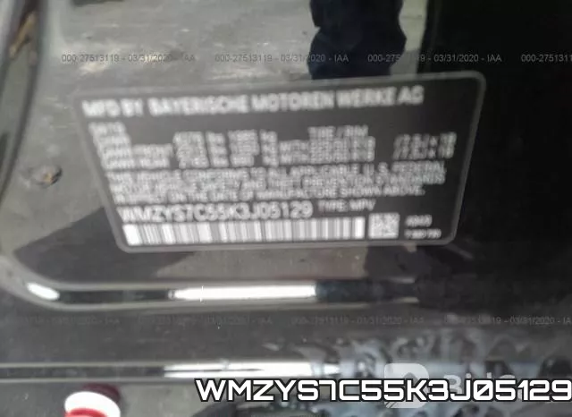 WMZYS7C55K3J05129 фото 9