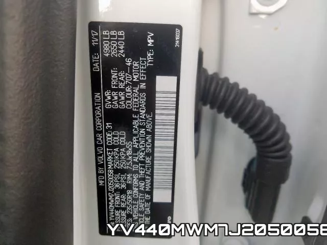 YV440MWM7J2050058 фото 2