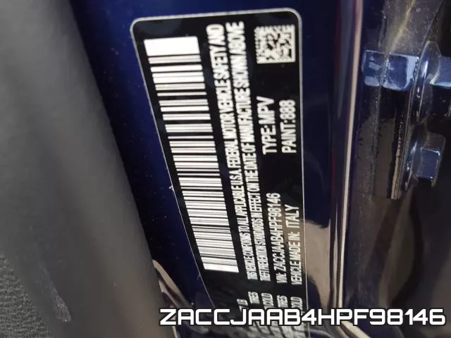 ZACCJAAB4HPF98146 фото 2