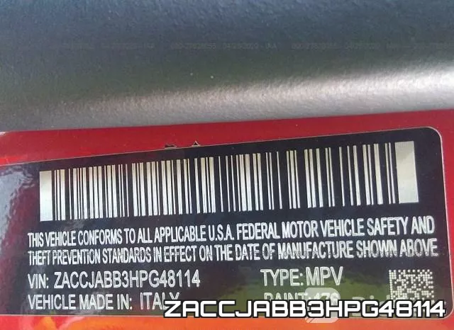 ZACCJABB3HPG48114 фото 10