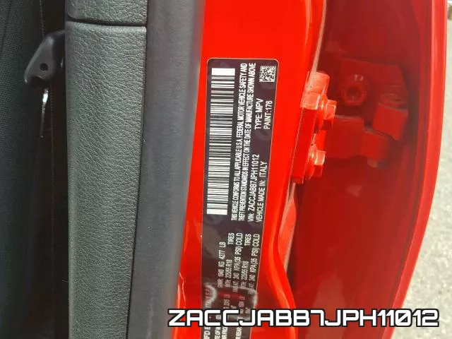 ZACCJABB7JPH11012 фото 2