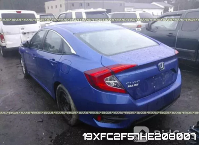 19XFC2F57HE208007 фото 3