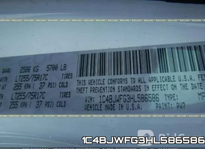 1C4BJWFG3HL586586 фото 10