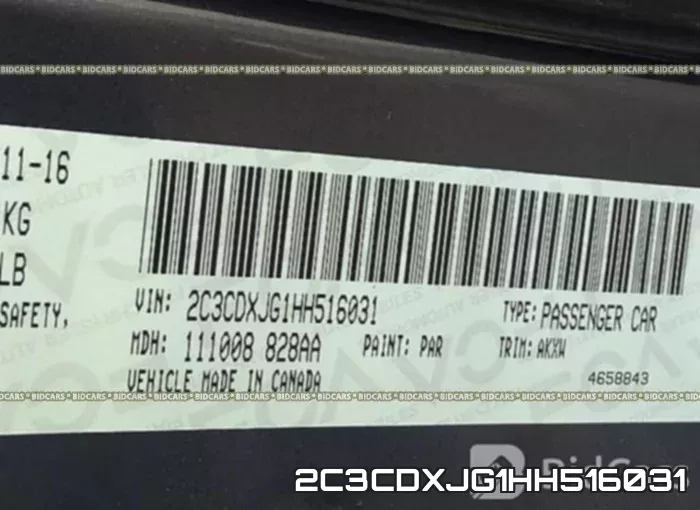 2C3CDXJG1HH516031 фото 10