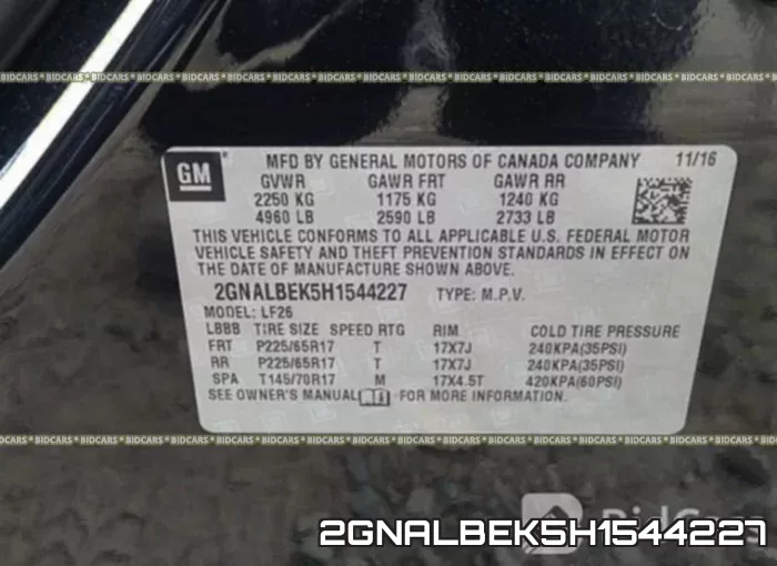 2GNALBEK5H1544227 фото 10