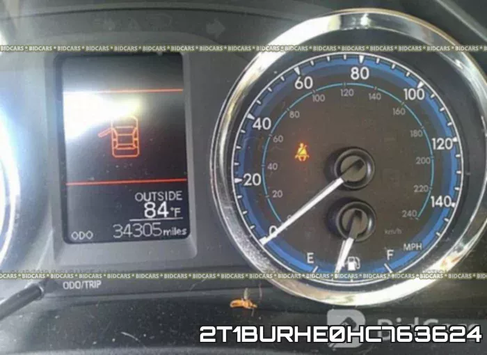 2T1BURHE0HC763624 фото 8