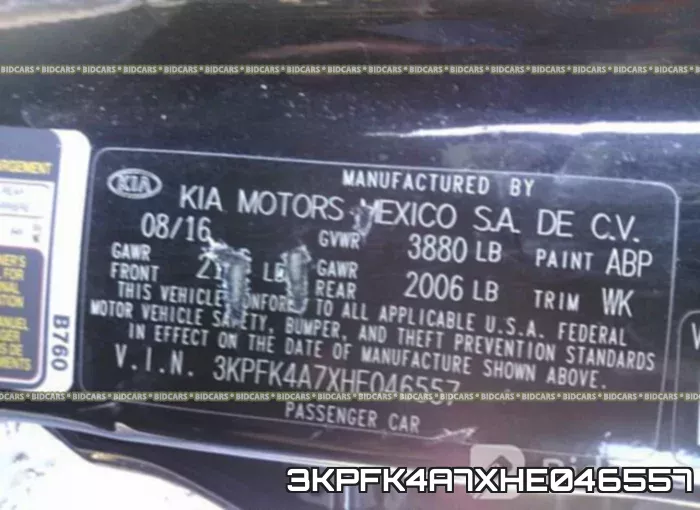 3KPFK4A7XHE046557 фото 10