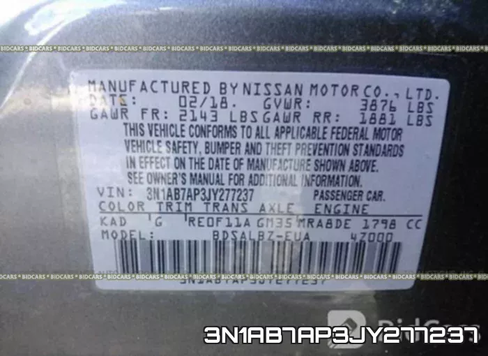 3N1AB7AP3JY277237 фото 10