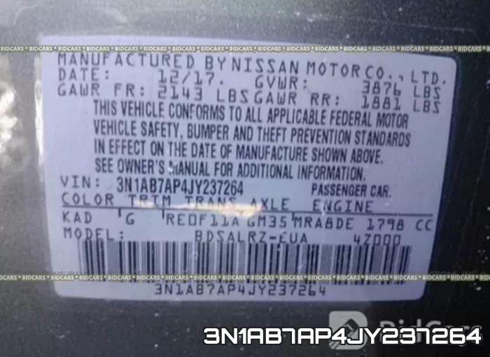3N1AB7AP4JY237264 фото 10
