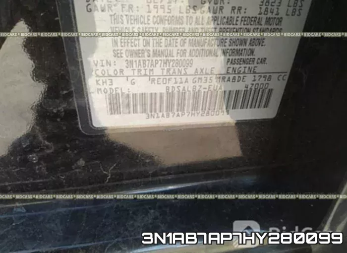 3N1AB7AP7HY280099 фото 10