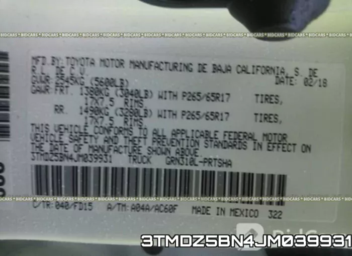 3TMDZ5BN4JM039931 фото 10