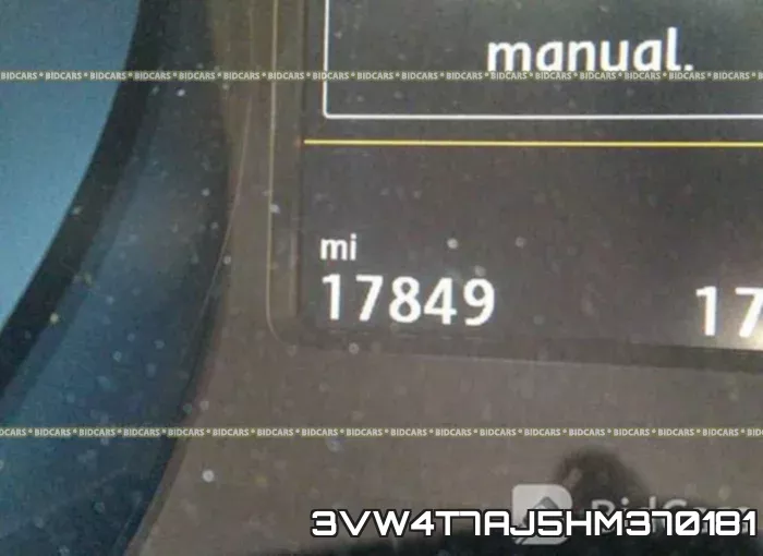 3VW4T7AJ5HM370181 фото 8