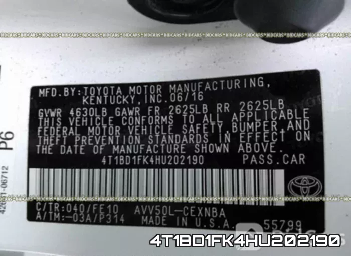 4T1BD1FK4HU202190 фото 10